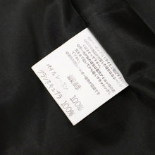 画像をギャラリービューアに読み込む, 【中古】都衿和装コート あったかベロア素材 花模様 黒 化繊着物上 カジュアル 身丈85.5cm 裄丈66.5cm CB2-26
