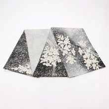 画像をギャラリービューアに読み込む, 【中古】袋帯 叩き染めの辻が花模様 濃淡黒グレー フォーマル 略礼装 六通柄 長さ424cm 帯巾31cm 正絹着物 FB2-23
