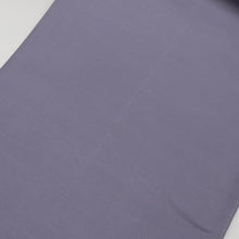 画像をギャラリービューアに読み込む, 【中古】袋帯 かすれ格子タイルチェック モダン 洒落袋 紫葡萄鼠グレー多色 灰色 長さ448cm 帯巾31cm 和装 きもの 正絹着物 FP12-2
