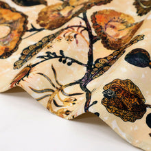 画像をギャラリービューアに読み込む, 【新品】夏袋帯 お仕立て上り『夏牛首帯』白山工房 カジュアル 濃淡オレンジ 長さ480cm 帯巾31cm 正絹 FY6-13
