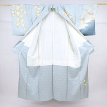 画像をギャラリービューアに読み込む, 【中古】作家物 訪問着 豪華絢爛花模様 胡蝶蘭桜藤 落款有 身丈160cm 裄丈66.5cm 袷正絹着物 HA4-7
