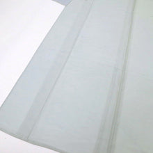 画像をギャラリービューアに読み込む, 【中古】夏着物『絽』色無地 淡いブルーグレー 背紋有 身丈162.5cm 裄丈66cm 正絹着物 IH7-6

