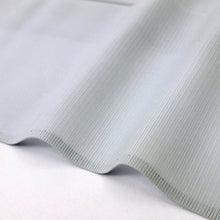 画像をギャラリービューアに読み込む, 【中古】夏着物『絽』色無地 淡いブルーグレー 背紋有 身丈162.5cm 裄丈66cm 正絹着物 IH7-6
