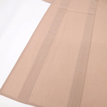 画像をギャラリービューアに読み込む, 【中古】洗える夏着物 無地小紋 灰梅色ピンク ふだん着物洗替えに♪ カジュアル 身丈152.5cm 裄丈62cm 化繊 IP5-8
