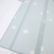 画像をギャラリービューアに読み込む, 【中古】洗える夏着物 小紋『森英恵』彩りの蛍ぼかし 蕎麦切色 水色 化繊着物 カジュアル 身丈155.5cm 裄丈64cm KA9-6
