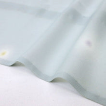 画像をギャラリービューアに読み込む, 【中古】洗える夏着物 小紋『森英恵』彩りの蛍ぼかし 蕎麦切色 水色 化繊着物 カジュアル 身丈155.5cm 裄丈64cm KA9-6
