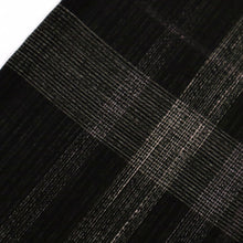 画像をギャラリービューアに読み込む, 【中古】長尺 洗える夏着物 小紋『和物語』かすれ十字 黒 化繊着物 カジュアル 身丈162.5cm 裄丈66cm KB7-120
