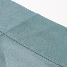 画像をギャラリービューアに読み込む, 【中古】夏着物『絽』江戸小紋 両面染 鮫×墨流し 青緑 カジュアル 無紋 身丈157.5cm 裄丈66cm 正絹 KG7-121
