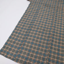 画像をギャラリービューアに読み込む, 【中古】新品 長尺 単衣 木綿着物 細やかヘリンボンの格子 グレー多色 カジュアル 身丈165cm 裄丈70cm 単衣着物 KH8-8
