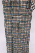 画像をギャラリービューアに読み込む, 【中古】新品 長尺 単衣 木綿着物 細やかヘリンボンの格子 グレー多色 カジュアル 身丈165cm 裄丈70cm 単衣着物 KH8-8
