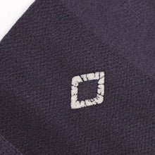 画像をギャラリービューアに読み込む, 【中古】長尺 特選 小紋 小さな菱模様 黒紅色 カジュアル 市松地紋 身丈160cm 裄丈63.5cm 袷正絹着物 KP3-5
