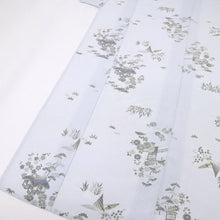 画像をギャラリービューアに読み込む, 【中古】長尺 洗える夏着物 絽 小紋 茶屋辻模様 カジュアル 淡い藤色 身丈164cm 裄丈66.5cm 化繊着物 KP6-13
