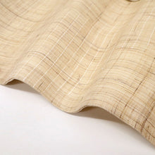 画像をギャラリービューアに読み込む, 【新品】夏の麻『長沙上布』名古屋帯 スクイ手織り 横段 カジュアル 生成り色 長さ378cm 帯巾30.5cm 着物 NY5-43
