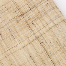 画像をギャラリービューアに読み込む, 【新品】夏の麻『長沙上布』名古屋帯 スクイ手織り 横段 カジュアル 生成り色 長さ378cm 帯巾30.5cm 着物 NY5-43
