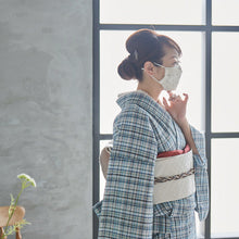 画像をギャラリービューアに読み込む, 洗える着物 阿波しじら【青碧】女性用 しじら織 夏着物 ゆかた 木綿 フルオーダー お仕立て 普段着 湯通し済み 着付け 着物 浴衣 和装 日本製 レディース H21広巾 H430cm×W114cm
