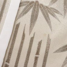 画像をギャラリービューアに読み込む, 【未使用品】長尺『撫松庵』洗える♪単衣着物 カジュアル 付下げ 竹縞に雀 身丈166.5cm 裄丈68cm 化繊 SC9-2
