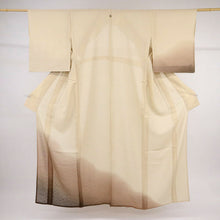 画像をギャラリービューアに読み込む, 【中古】長尺 夏着物 付下げ お召 ゆるやかよろけ織り セミフォーマル 背紋有 身丈167.5cm 裄丈64.5cm 正絹着物 SY6-3
