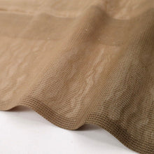 画像をギャラリービューアに読み込む, 【中古】長尺 夏着物 付下げ お召 ゆるやかよろけ織り セミフォーマル 背紋有 身丈167.5cm 裄丈64.5cm 正絹着物 SY6-3
