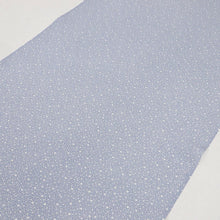 画像をギャラリービューアに読み込む, 夏着物 反物 『絽』シンプル 伊勢型 江戸小紋 大小あられ 藤色 正絹 カジュアル お仕立て可 反24-14

