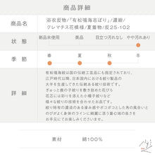 画像をギャラリービューアに読み込む, 浴衣反物『有松鳴海志ぼり』クレマチス花模様 濃紺 木綿 カジュアル 夏着物 お仕立て可 和装 絞り きもの 反25-102
