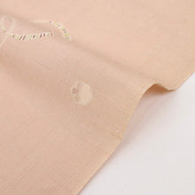 画像をギャラリービューアに読み込む, 反物『赤城紬』青柳 付下げ 都々見絞り ピンク 草木染 カジュアル 正絹着物 反巾38cm 古反 お仕立て可 反25-4
