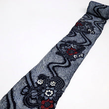 画像をギャラリービューアに読み込む, 浴衣『本場有松しぼり』反物 流線花籠模様 紺 木綿 カジュアル 夏着物 お仕立て可 和装 絞り きもの 反25-69
