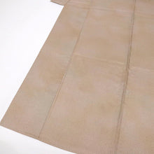 画像をギャラリービューアに読み込む, 【中古】単衣 天目染 紬 伝統工芸士『山本富男』濃淡色 カジュアル 作家落款有 身丈161cm 裄丈64.5cm 正絹着物 TY7-2
