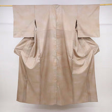 画像をギャラリービューアに読み込む, 【中古】単衣 天目染 紬 伝統工芸士『山本富男』濃淡色 カジュアル 作家落款有 身丈161cm 裄丈64.5cm 正絹着物 TY7-2
