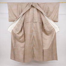 画像をギャラリービューアに読み込む, 【中古】単衣 天目染 紬 伝統工芸士『山本富男』濃淡色 カジュアル 作家落款有 身丈161cm 裄丈64.5cm 正絹着物 TY7-2
