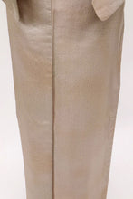 画像をギャラリービューアに読み込む, 【中古】単衣 天目染 紬 伝統工芸士『山本富男』濃淡色 カジュアル 作家落款有 身丈161cm 裄丈64.5cm 正絹着物 TY7-2
