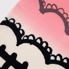 画像をギャラリービューアに読み込む, 【中古】長尺 ブランド浴衣『ツモリチサト』横段柄 カジュアル ピンク系 身丈167cm 裄丈67.5cm 木綿着物 US7-14
